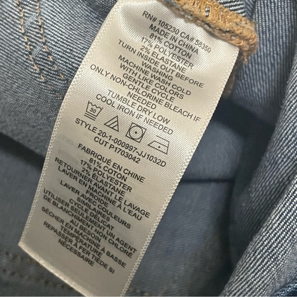 JOIE Women's Blue Cruise Park Denim Ankle Zip Jeans Sz 27 - Picture 7 of 10